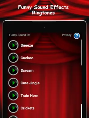 Funny Sound Effects Ringtones android App screenshot 1