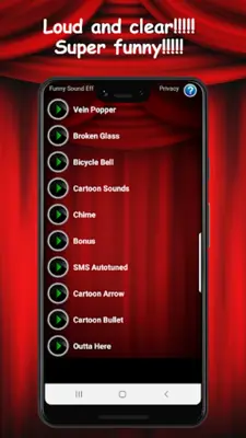 Funny Sound Effects Ringtones android App screenshot 2